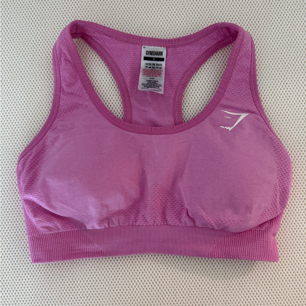 Gymshark Pink Racerback Sports Bra